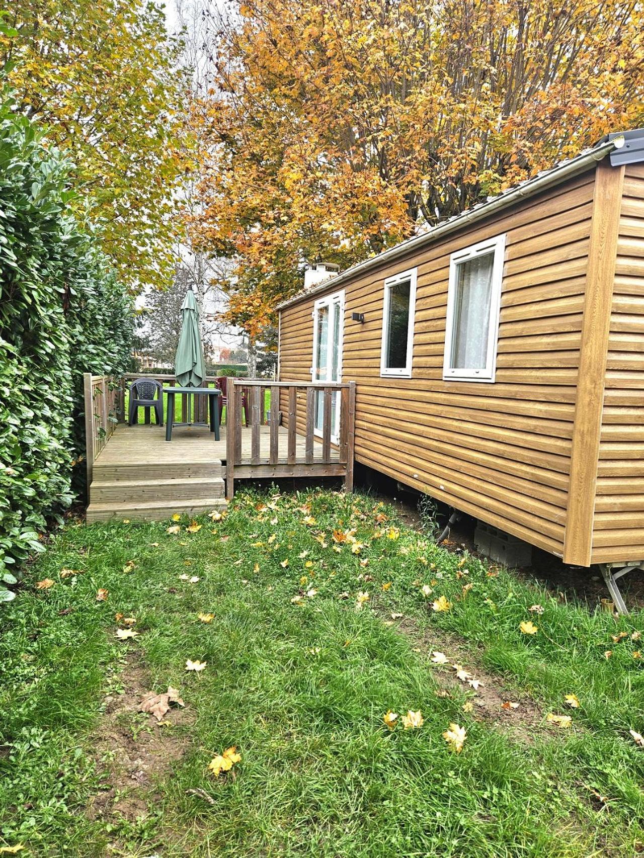 Camping De Charlieu - Mobile Home Eksteriør billede