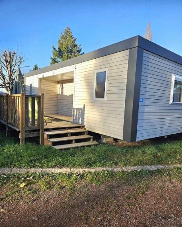 Camping De Charlieu - Mobile Home Eksteriør billede